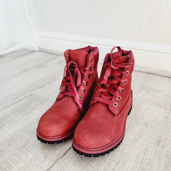 Timberland Woman Satin Collar Waterproof Boots size 7 - Picture 6 of 9